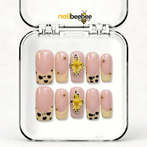 NB-D195 Handmade Short Square Acrylic for Date Night,Travel