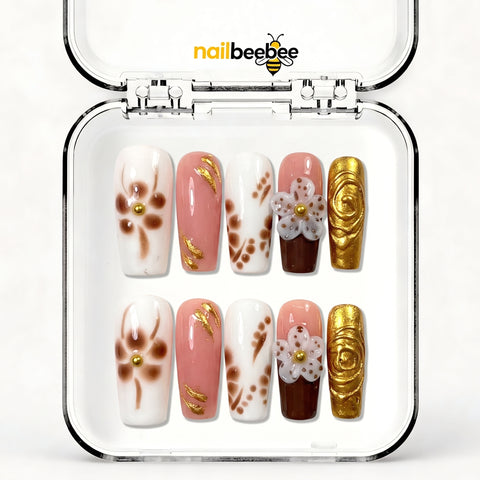 NB-Z262 Handmade Short Square Acrylic for Date Night,Travel