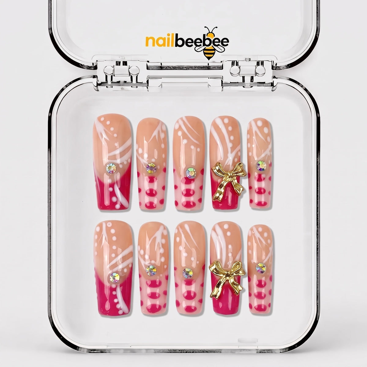 NB-Z119 Handmade Short Square Acrylic for Date Night,Travel