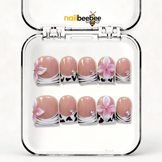 NB-D167 Handmade Short Square Acrylic for Date Night,Travel