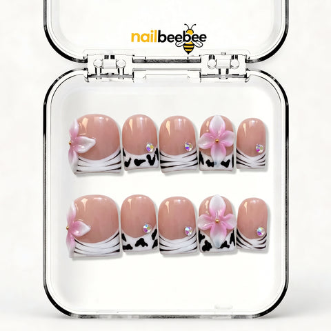 NB-D167 Handmade Short Square Acrylic for Date Night,Travel