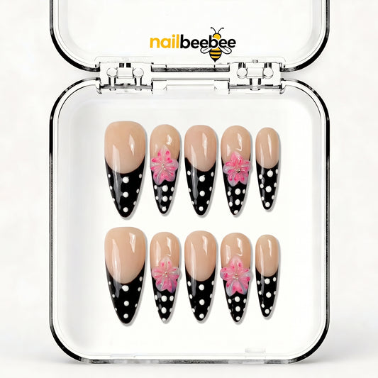 NB-S262 Handmade Medium Stiletto Acrylic for Date Night,Travel