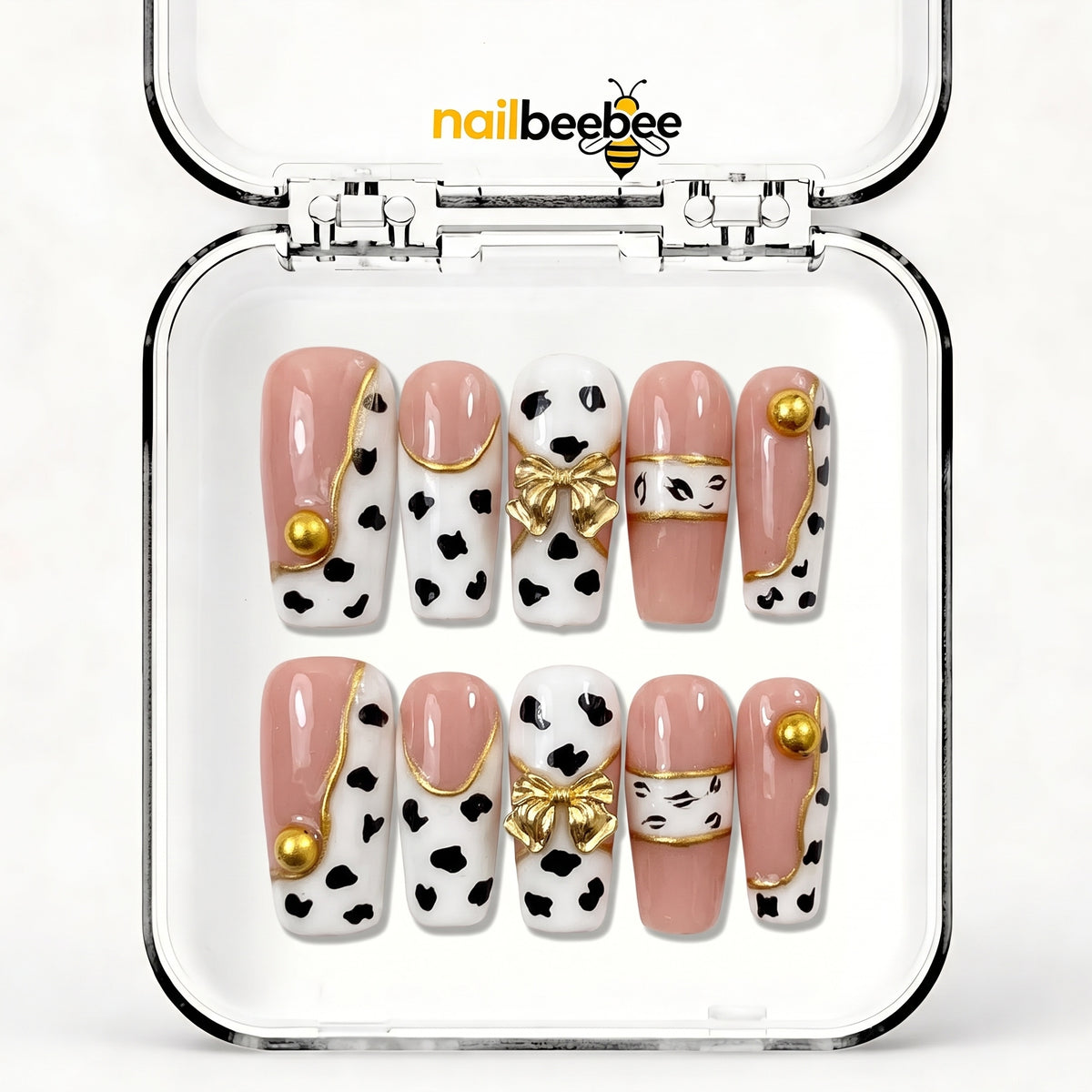 NB-Z171 Handmade Short Square Acrylic for Date Night,Travel