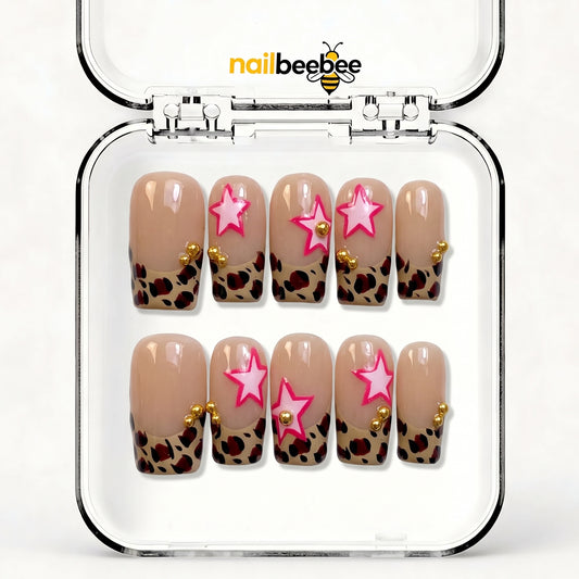 NB-D120 Handmade Short Square Acrylic for Date Night,Travel