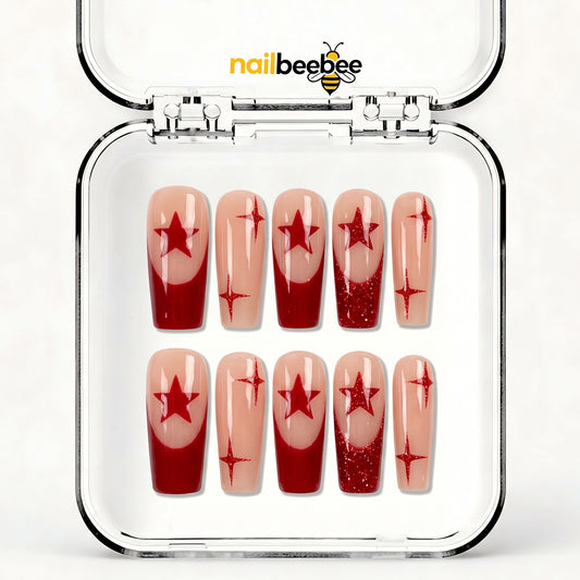 NB-Z231 Handmade Short Square Acrylic for Date Night,Travel