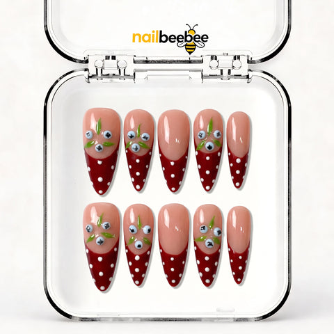 NB-S174 Handmade Medium Stiletto Acrylic for Date Night,Travel