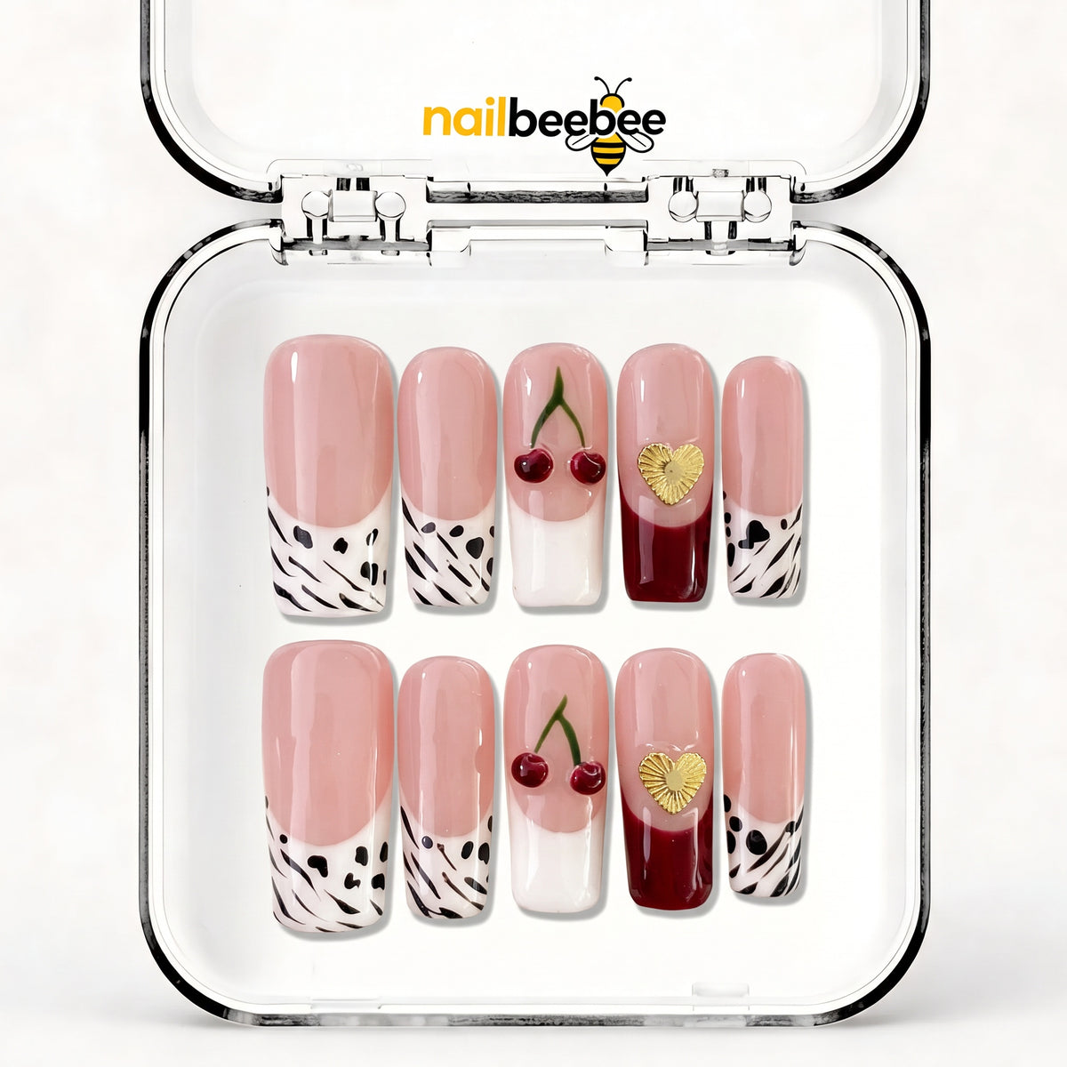 NB-Z174 Handmade Short Square Acrylic for Date Night,Travel