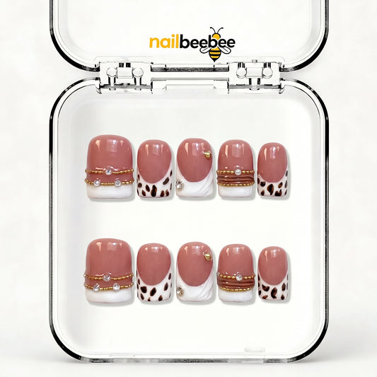 NB-D152 Handmade Short Square Acrylic for Date Night,Travel