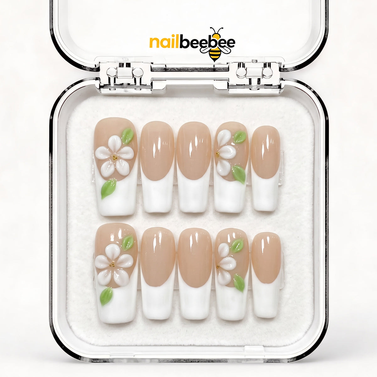 NB-Z185 Handmade Short Square Acrylic for Date Night,Travel