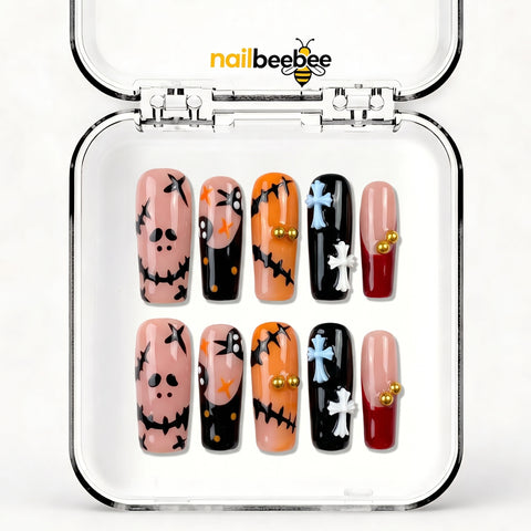 NB-Z149 Handmade Short Square Acrylic for Date Night,Travel