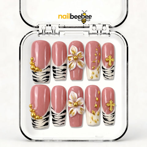 NB-Z239 Handmade Short Square Acrylic for Date Night,Travel