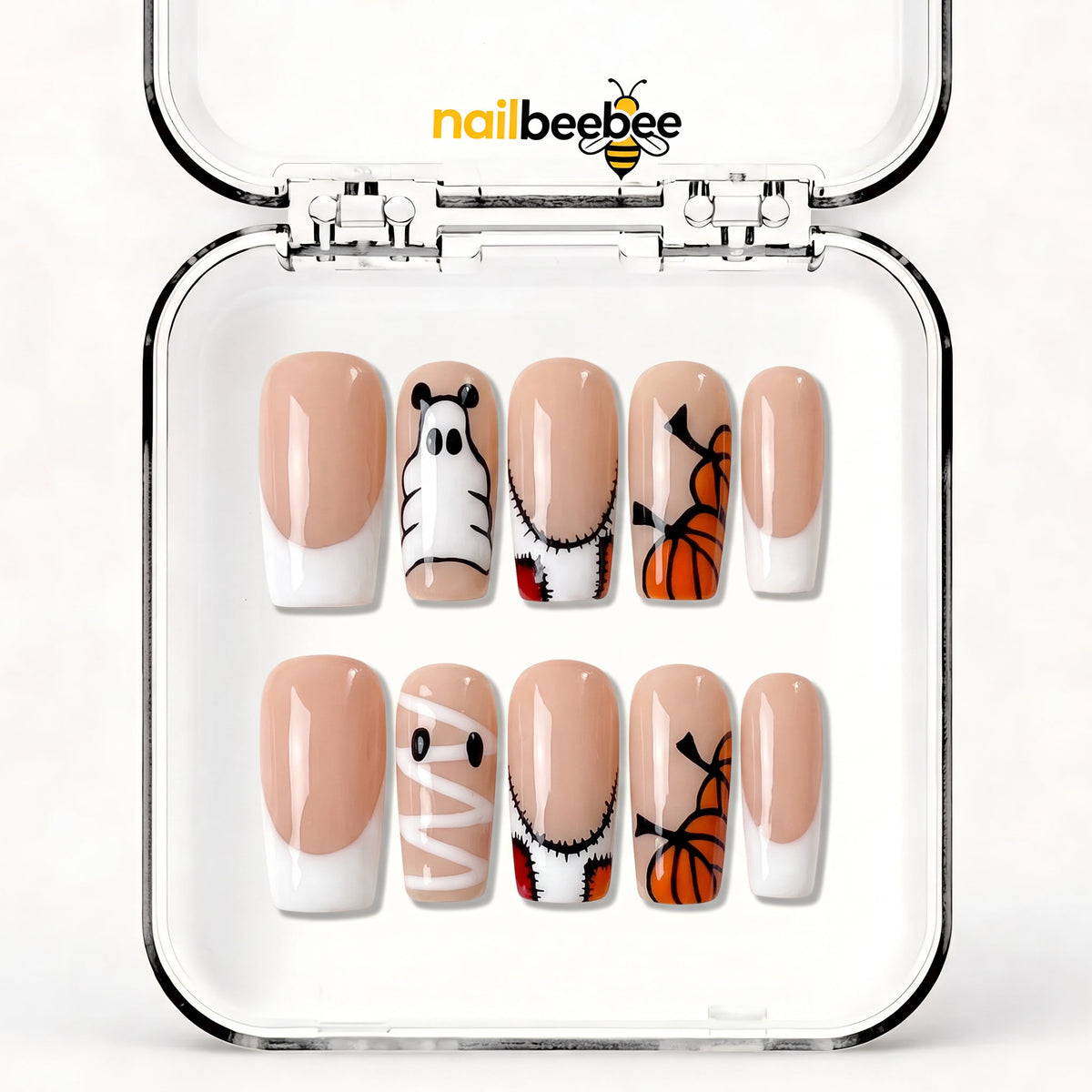 NB-Z192 Handmade Short Square Acrylic for Date Night,Travel