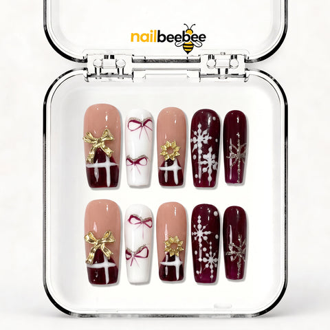 NB-Z152 Handmade Short Square Acrylic for Date Night,Travel