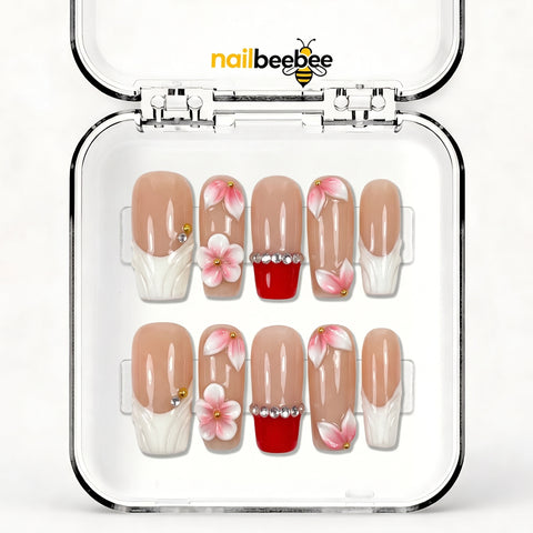 NB-Z163 Handmade Short Square Acrylic for Date Night,Travel
