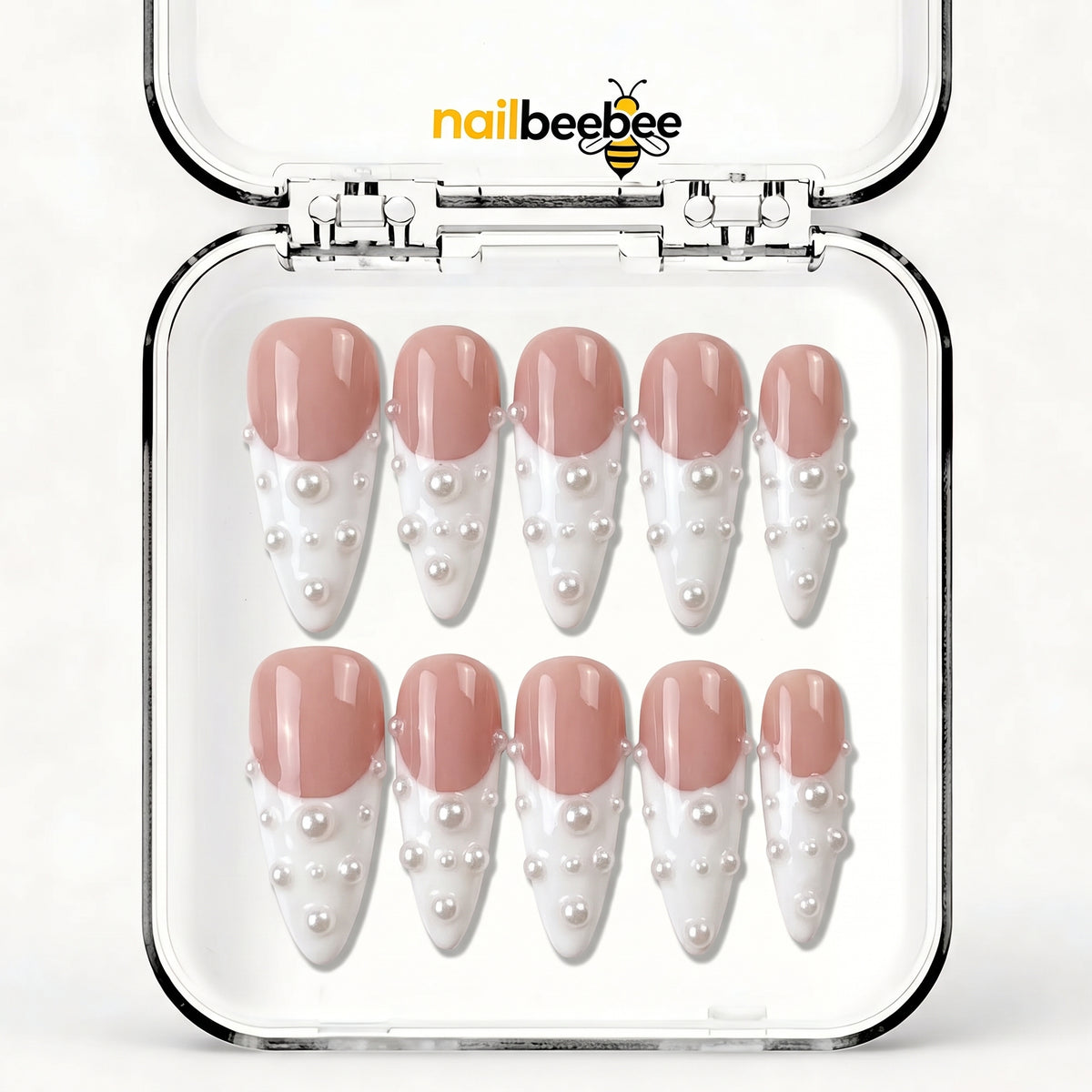 NB-S254 Handmade Medium Stiletto Acrylic for Date Night,Travel