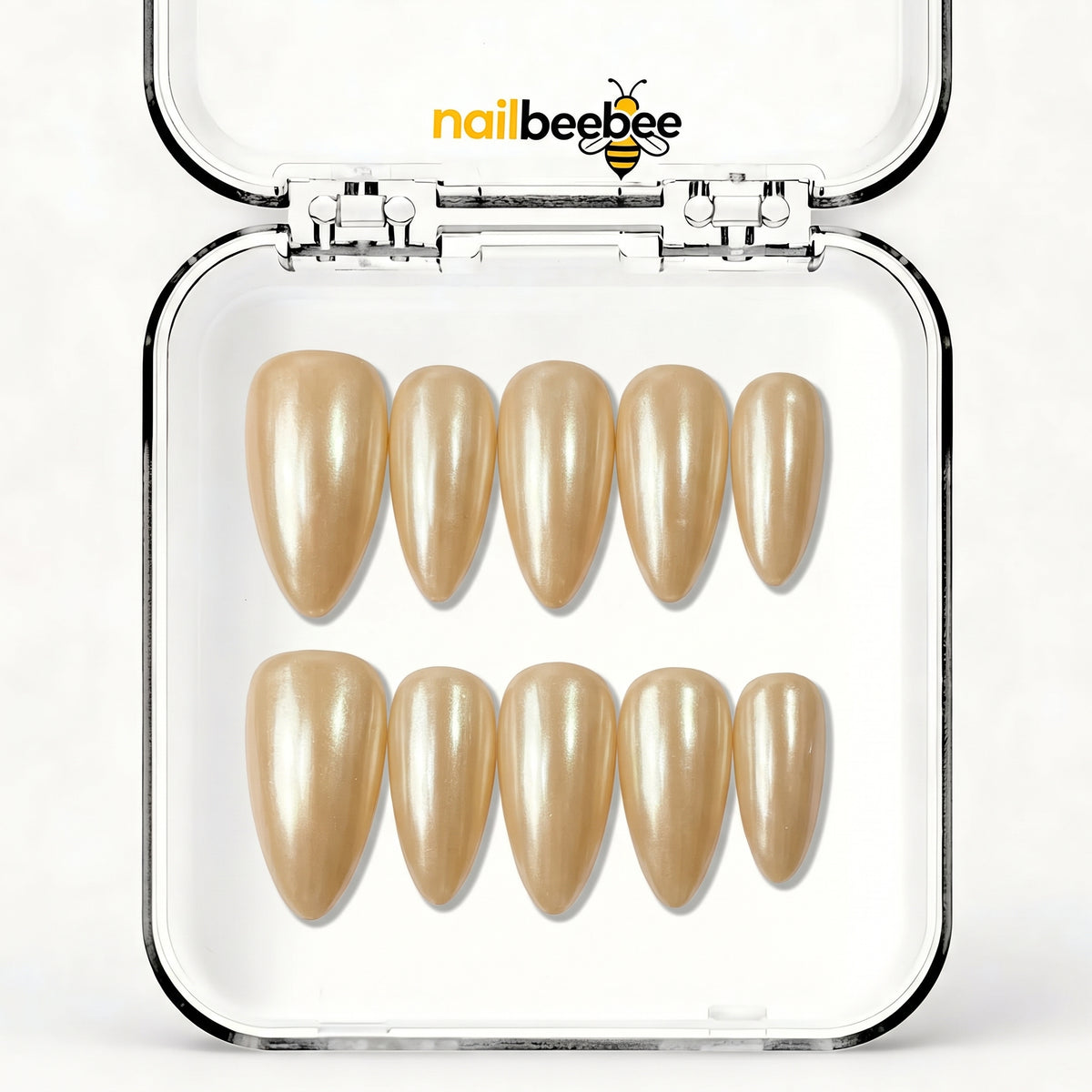 NB-X112 Handmade Short Almond Acrylic for Date Night,Travel