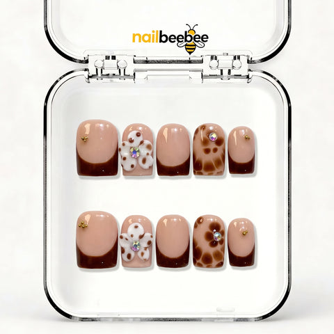 NB-D100 Handmade Short Square Acrylic for Date Night,Travel