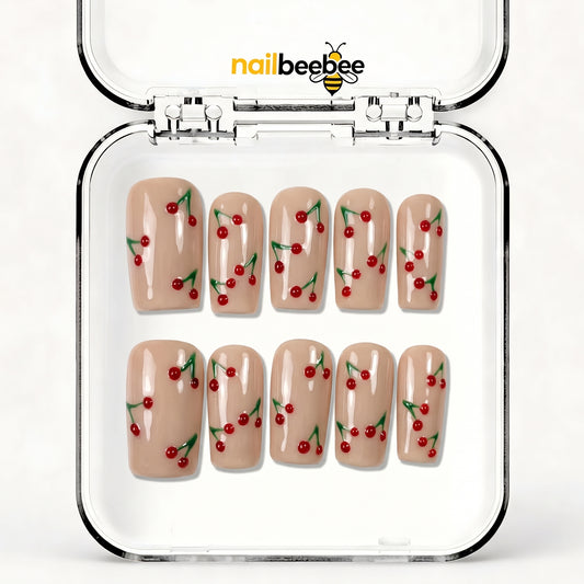 NB-D164 Handmade Short Square Acrylic for Date Night,Travel