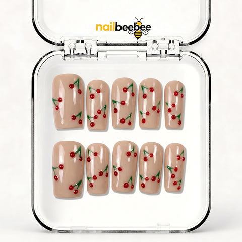 NB-D164 Handmade Short Square Acrylic for Date Night,Travel