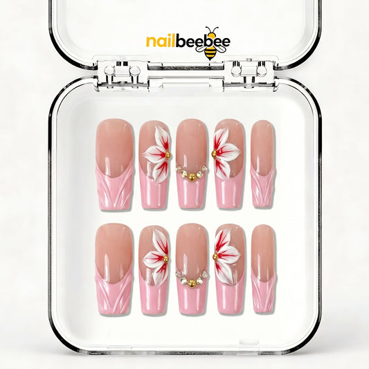 NB-Z245 Handmade Short Square Acrylic for Date Night,Travel