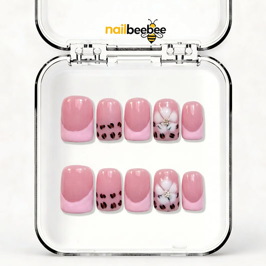 NB-D204 Handmade Short Square Acrylic for Date Night,Travel