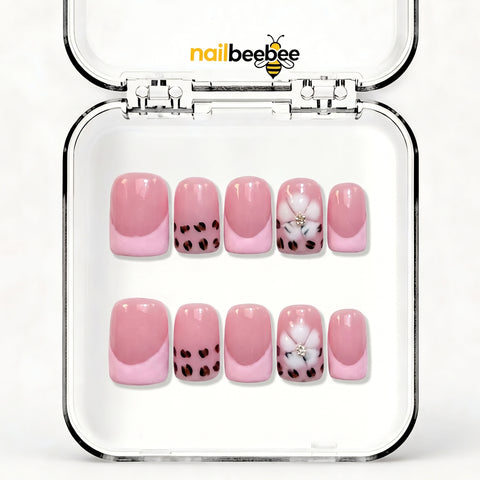 NB-D204 Handmade Short Square Acrylic for Date Night,Travel