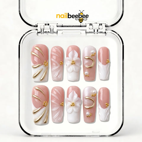 NB-Z255 Handmade Short Square Acrylic for Date Night,Travel