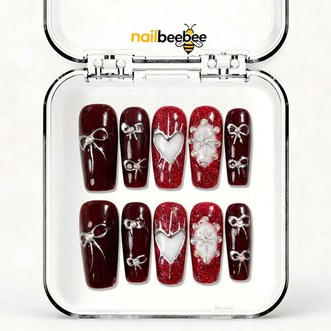 NB-Z266 Handmade Short Square Acrylic for Date Night,Travel
