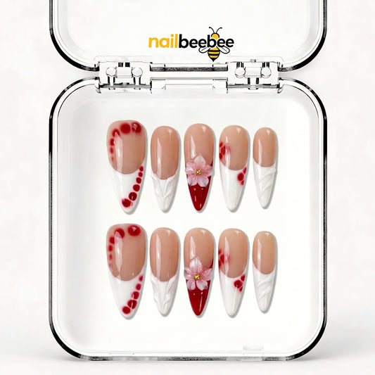 NB-S256 Handmade Medium Stiletto Acrylic for Date Night,Travel