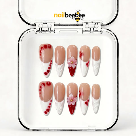 NB-S256 Handmade Medium Stiletto Acrylic for Date Night,Travel