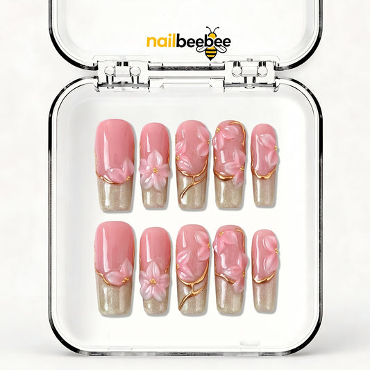 NB-Z259 Handmade Short Square Acrylic for Date Night,Travel