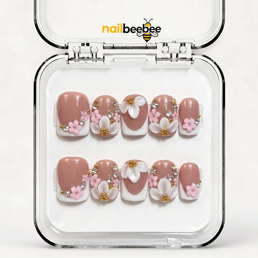 NB-D190 Handmade Short Square Acrylic for Date Night,Travel