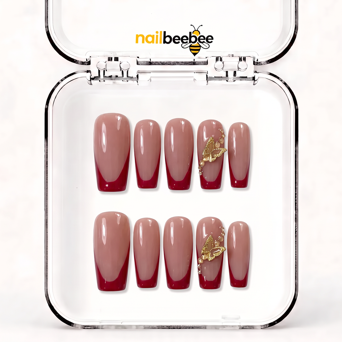 NB-Z107 Handmade Short Square Acrylic for Date Night,Travel