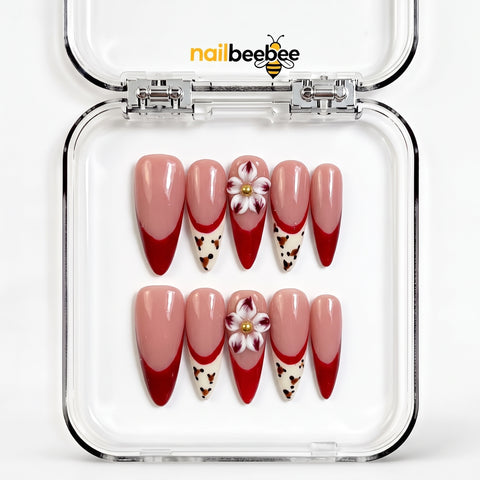 NB-S285 Handmade Medium Stiletto Acrylic for Date Night,Travel