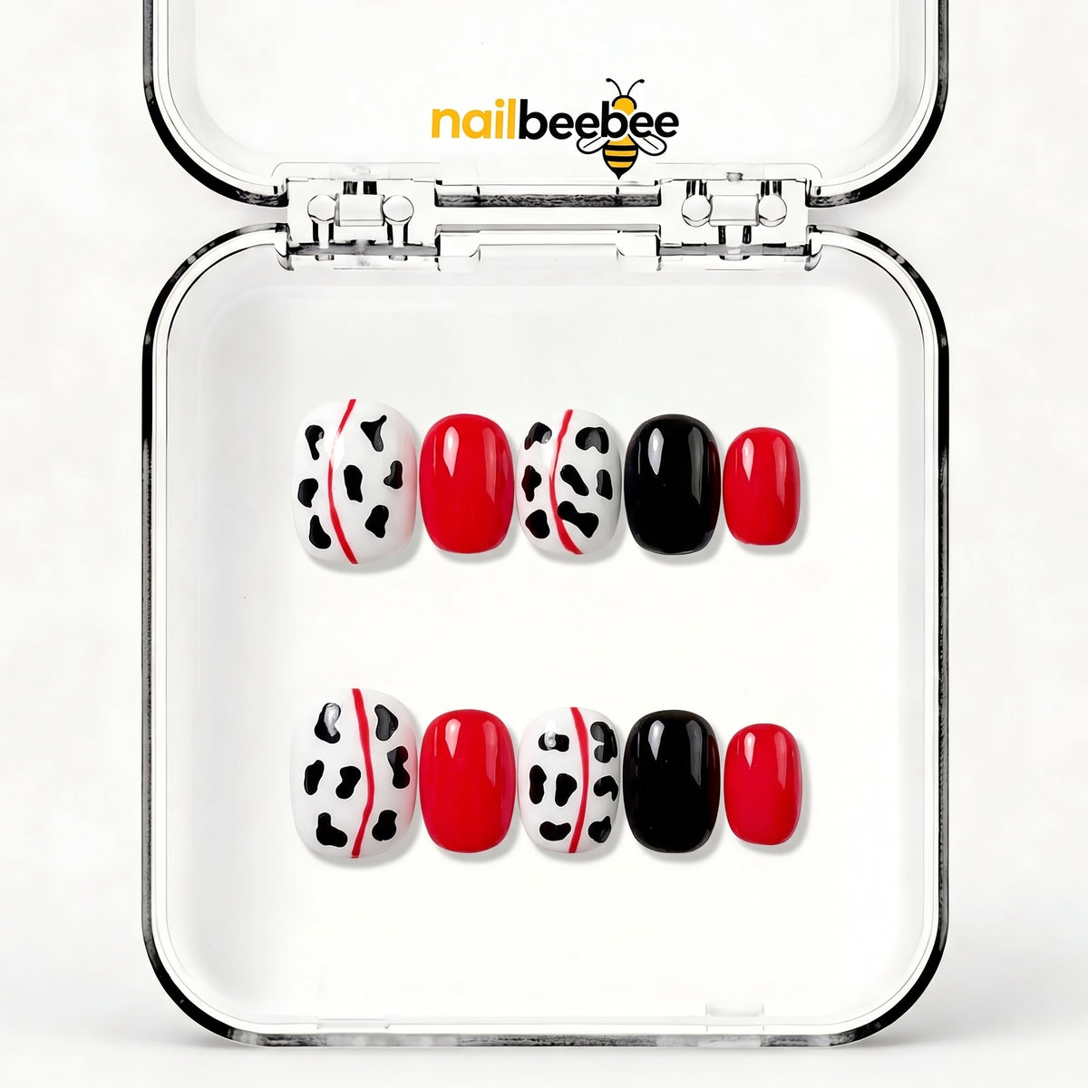 NB-D133 Handmade Short Square Acrylic for Date Night,Travel