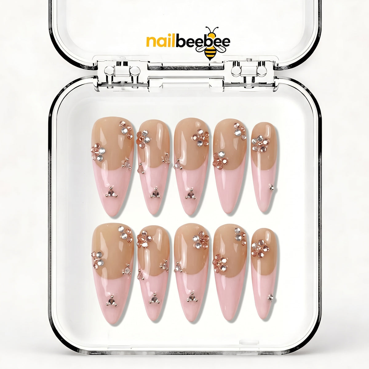NB-S127 Handmade Medium Stiletto Acrylic for Date Night,Travel