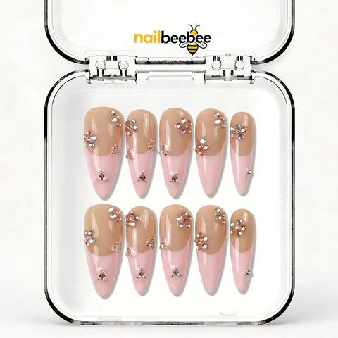 NB-S127 Handmade Medium Stiletto Acrylic for Date Night,Travel