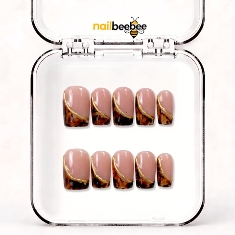 NB-D43 Handmade Short Square Acrylic for Date Night,Travel