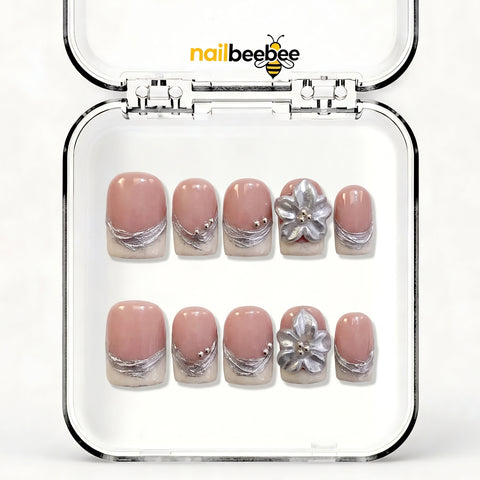 NB-D137 Handmade Short Square Acrylic for Date Night,Travel