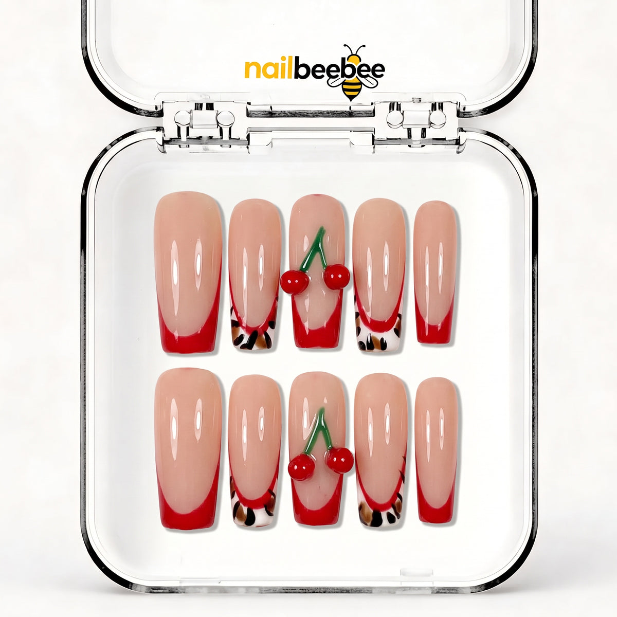 NB-Z145 Handmade Short Square Acrylic for Date Night,Travel