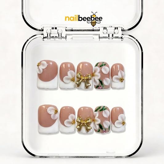 NB-D194 Handmade Short Square Acrylic for Date Night,Travel