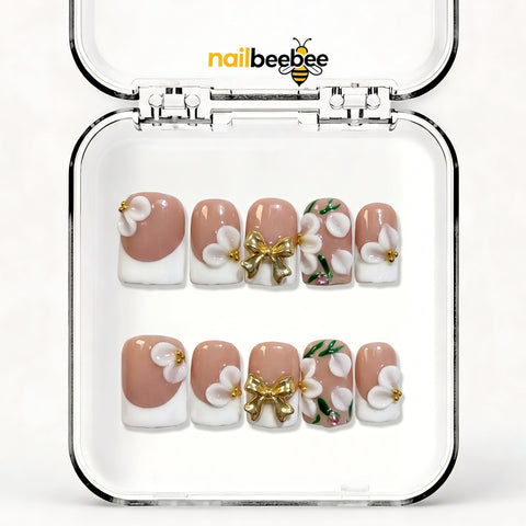 NB-D194 Handmade Short Square Acrylic for Date Night,Travel