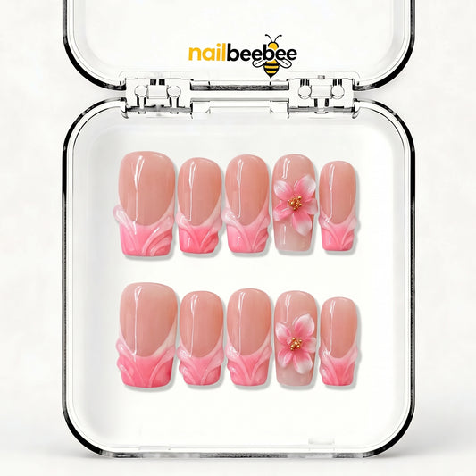 NB-D117 Handmade Short Square Acrylic for Date Night,Travel