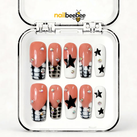 NB-Z268 Handmade Short Square Acrylic for Date Night,Travel